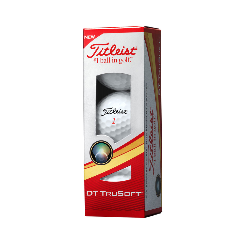 Titleist DT TruSoft Golf balls 3 Pack McCormick Taylor