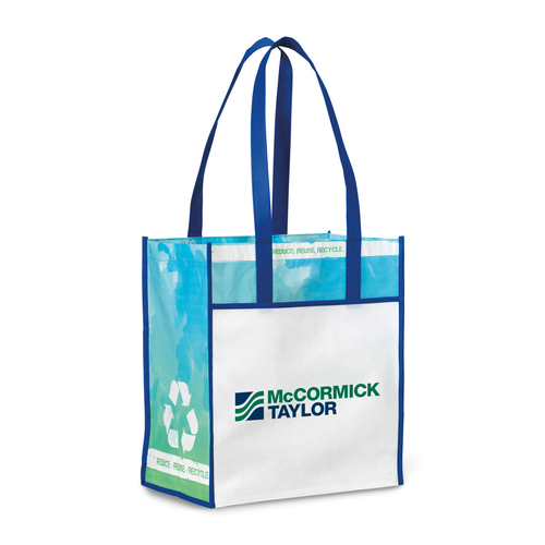 Laminated Non-Woven 100% Recycled Shopping Bag