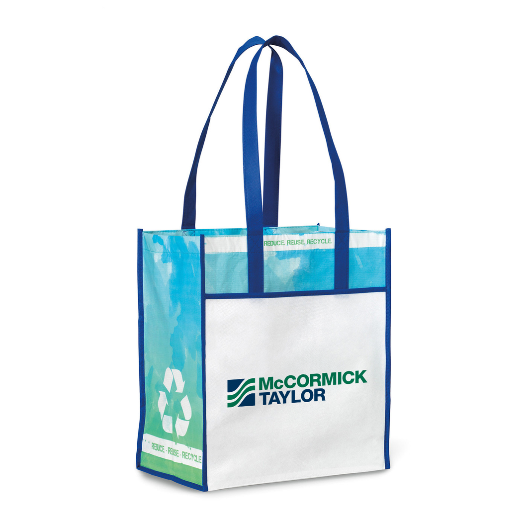 Laminated Non-Woven 100% Recycled Shopping Bag