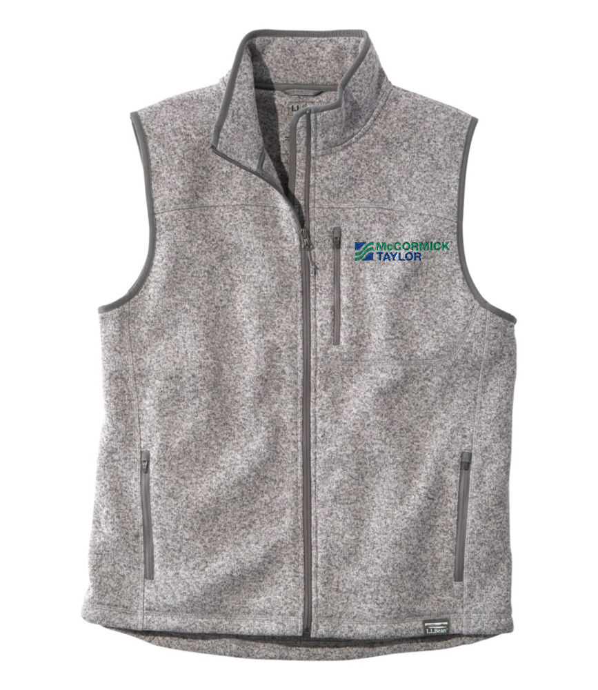 Men's LL Bean Sweater Fleece Vest