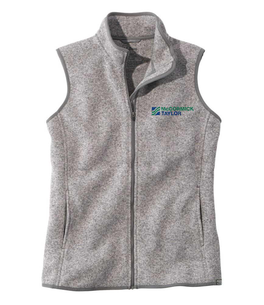 Women's LL Bean Sweater Fleece Vest