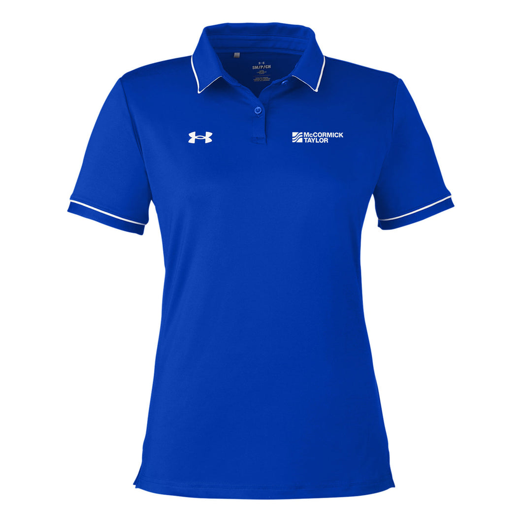 Women's Under Armor Polo - Royal Blue