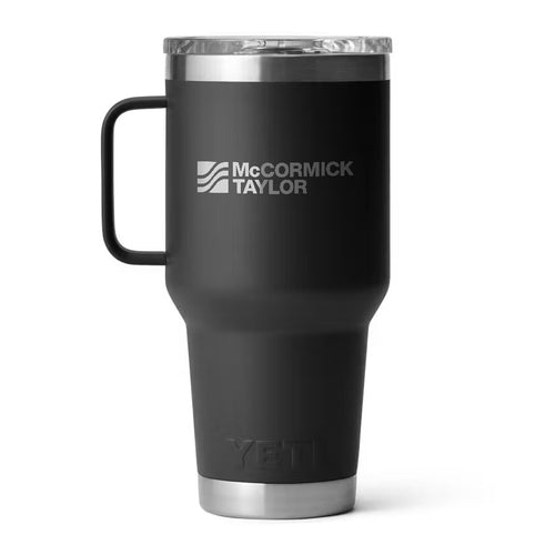Black 30 oz Yeti Rambler