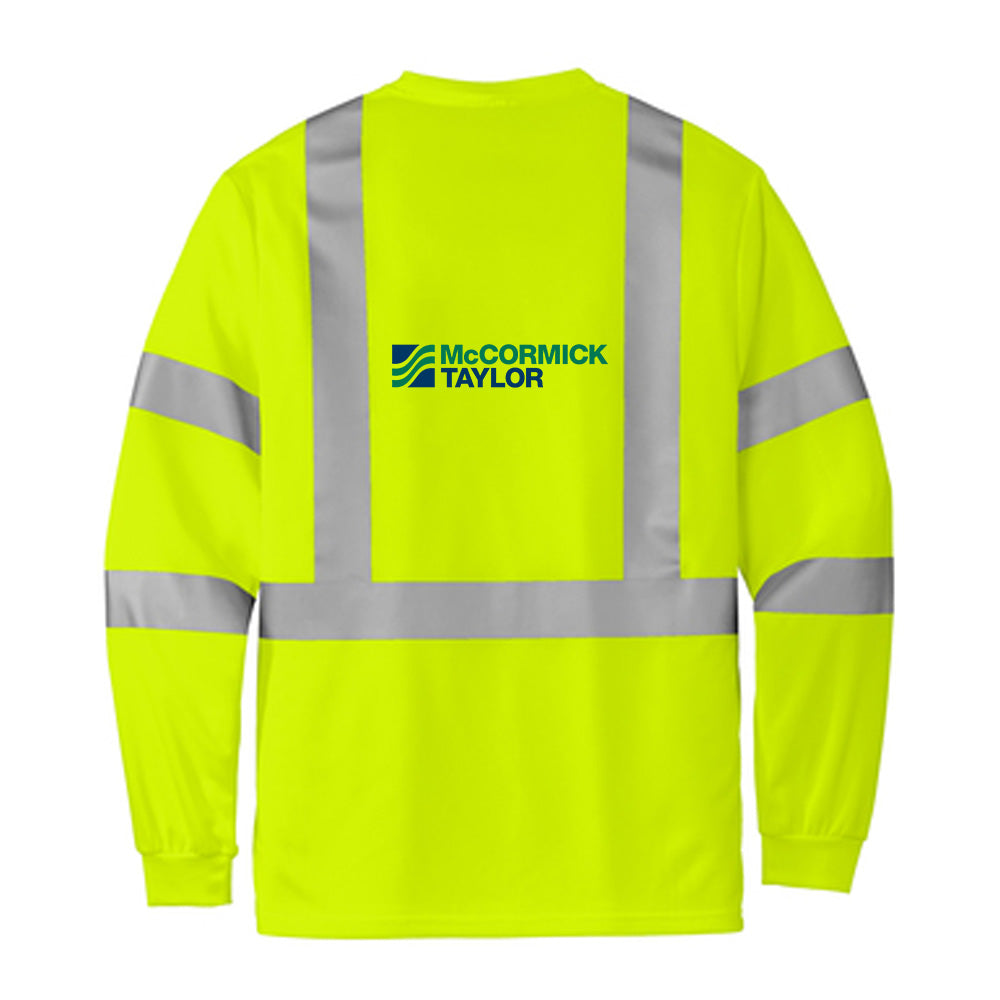 High Visibility ANSI 107 Class 3 Reflective Long Sleeve Shirt ...